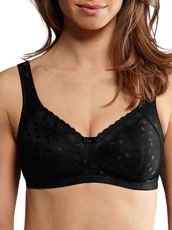 Full - cup underwire wired bras for maximum support Airita Comfort Soft Cup Bra - Black Full - cup underwire wired bras for maximum support Airita Comfort Soft Cup Bra - Black