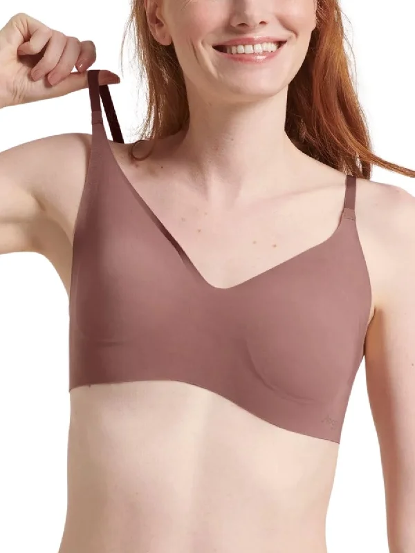 Underwire seamless nursing wired bras for comfort ZERO Microfibre 2.0 Bralette - Cacao Underwire seamless nursing wired bras for comfort ZERO Microfibre 2.0 Bralette - Cacao