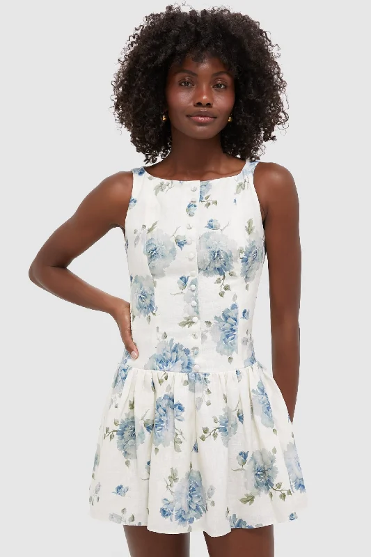 Cotton mini dresses for a comfortable everyday option Cecile Floral Blair Mini Dress Cotton mini dresses for a comfortable everyday option Cecile Floral Blair Mini Dress