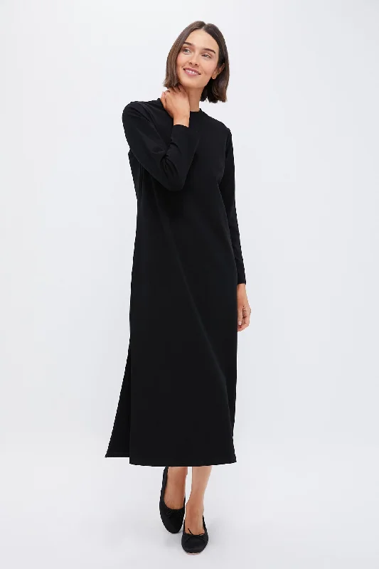 Mini dresses with polka dot patterns Black Gio Maxi Dress