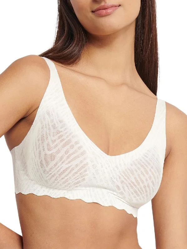 Nursing underwire wired bras for breastfeeding moms ZERO Feel Bliss Soft Bra - Silk White Nursing underwire wired bras for breastfeeding moms ZERO Feel Bliss Soft Bra - Silk White