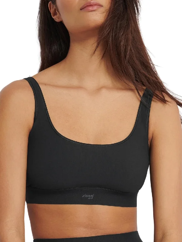 Underwire padded sports wired bras for impact protection​ EVER Ease Top - Black