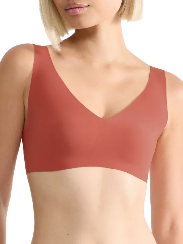 Underwire sports crop top wired bras for active wear ZERO Feel 2.0 Bralette - Candid Orange Underwire sports crop top wired bras for active wear ZERO Feel 2.0 Bralette - Candid Orange