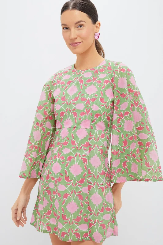 Mini dresses with V - necklines for a flattering shape Exclusive Celery Lisbon Print Mary Dress Mini dresses with V - necklines for a flattering shape Exclusive Celery Lisbon Print Mary Dress