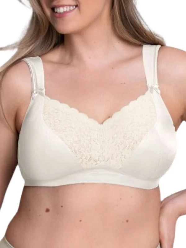 Underwire nursing sports wired bras for active moms​ Havanna Comfort Bra - Crystal