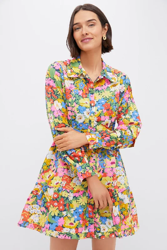 Mini dresses with asymmetric hems for a fashion - forward look Lordethorpe Print Marketa Dress Mini dresses with asymmetric hems for a fashion - forward look Lordethorpe Print Marketa Dress