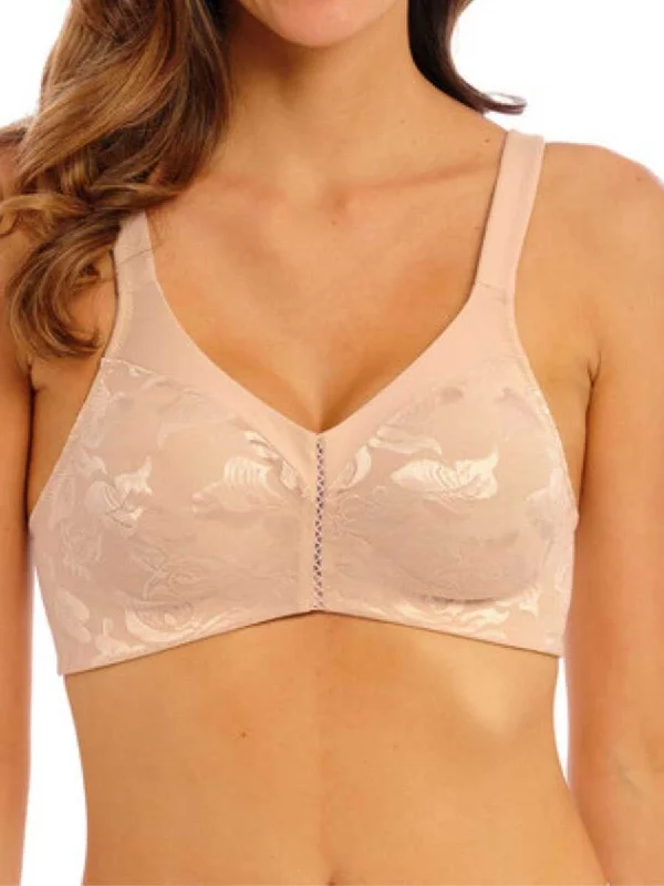 Underwire padded seamless wired bras for all - day wear Awareness Soft Cup Bra - Nude Underwire padded seamless wired bras for all - day wear Awareness Soft Cup Bra - Nude