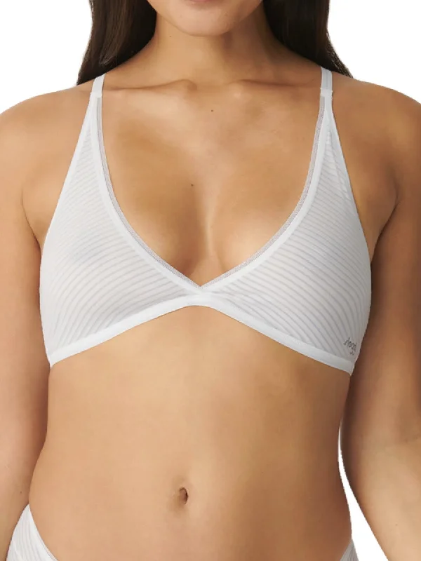 Underwire plus - size sports wired bras for larger busts Ever Fresh Plus Wireless Bralette - White Underwire plus - size sports wired bras for larger busts Ever Fresh Plus Wireless Bralette - White