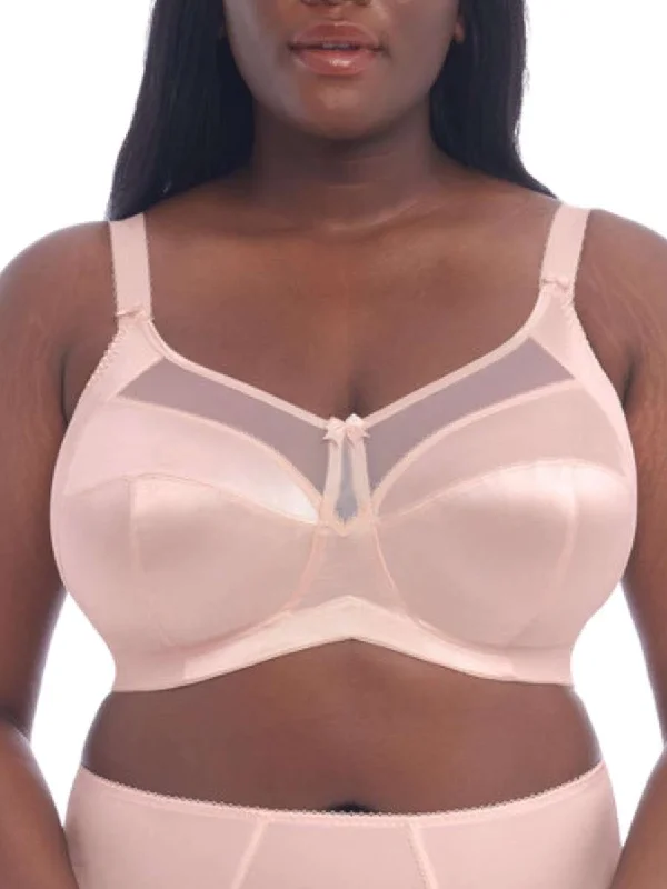 Embroidered underwire wired bras with intricate designs Keira Full Cup Wireless Bra - Pearl Blush Embroidered underwire wired bras with intricate designs Keira Full Cup Wireless Bra - Pearl Blush