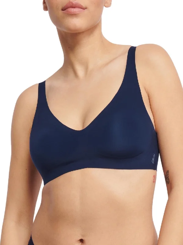 Underwire push - down wired bras for a different shaping effect ZERO Feel 2.0 Soft Bra - Navy Underwire push - down wired bras for a different shaping effect ZERO Feel 2.0 Soft Bra - Navy