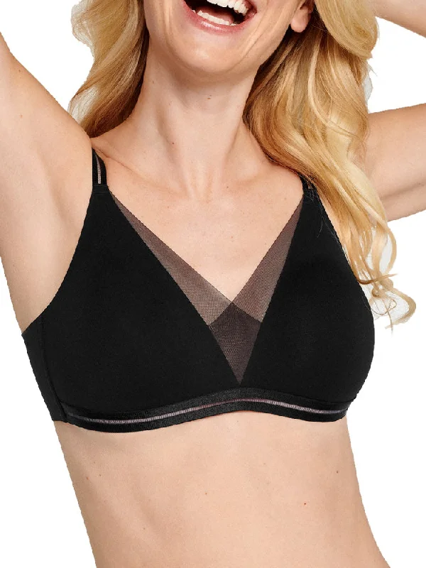 Underwire convertible sports wired bras for flexibility The Monday Four-Way Full Cup Bra - Black Underwire convertible sports wired bras for flexibility The Monday Four-Way Full Cup Bra - Black