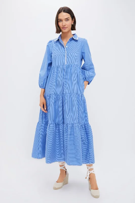 Mini dresses with beaded embellishments for a fancy event Whipstitch Blue Stripe Mabel Maxi Dress Mini dresses with beaded embellishments for a fancy event Whipstitch Blue Stripe Mabel Maxi Dress