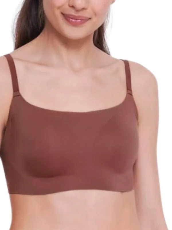 Underwire balconette sports wired bras for support​ ZERO Feel 2.0 Ultra Bra - Burnt Henna