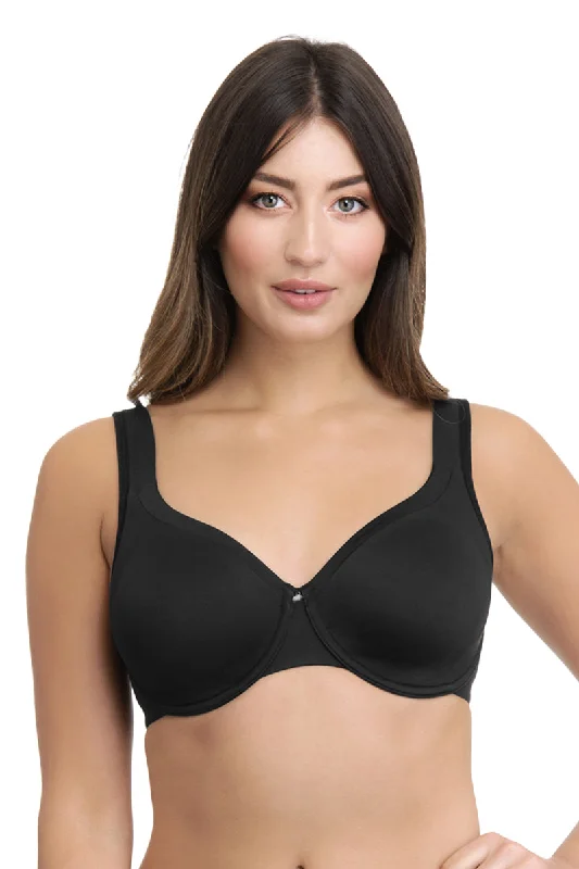 Underwire wireless - feeling sleep wired bras Contour Support Non-padded Wired Support Bra - Black Underwire wireless - feeling sleep wired bras Contour Support Non-padded Wired Support Bra - Black