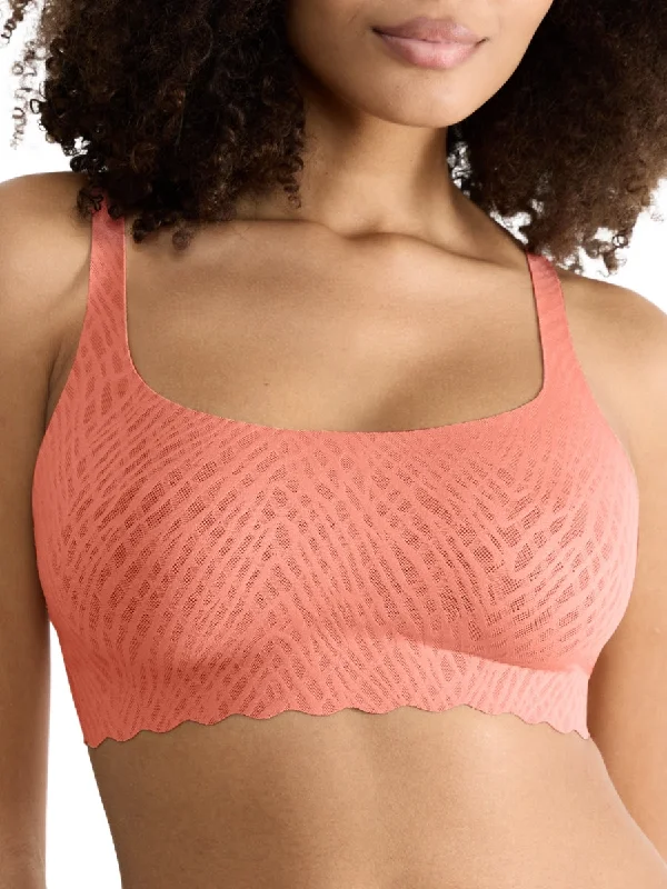 Underwire maternity wired bras for expectant mothers​ ZERO Feel Bliss Top - Lovely Apricot