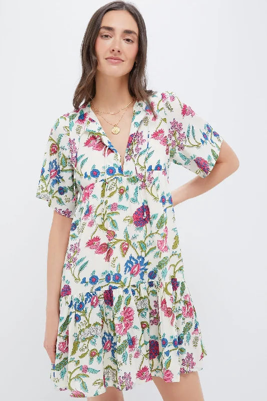 Metallic mini dresses for a glamorous event Laurent Organic Isla Dress