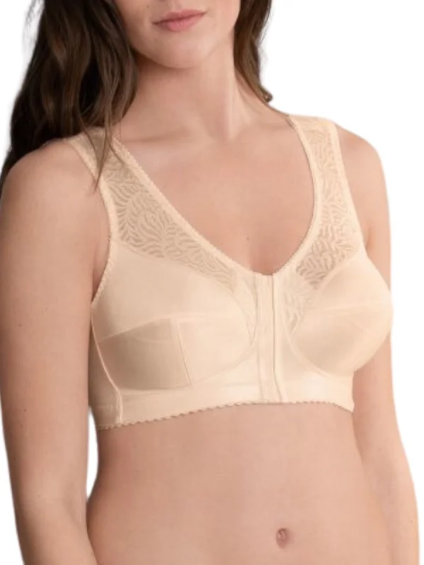Padded underwire wired bras for extra comfort Mylena Front Fastening Support Bra - Light Rose Padded underwire wired bras for extra comfort Mylena Front Fastening Support Bra - Light Rose