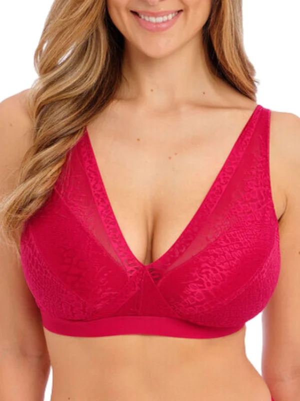 Underwire long - line wired bras for extra support​ Envisage Bralette - Raspberry