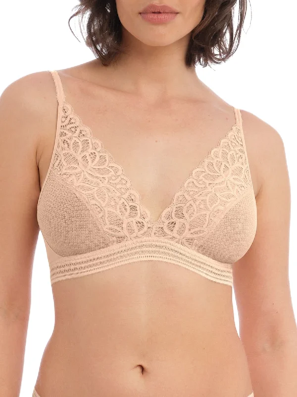 Underwire nursing sports wired bras for active moms​ Raffine Bralette - Frappe