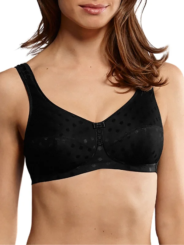 Underwire balconette sports wired bras for support Airita Support Soft Cup Bra - Black Underwire balconette sports wired bras for support Airita Support Soft Cup Bra - Black
