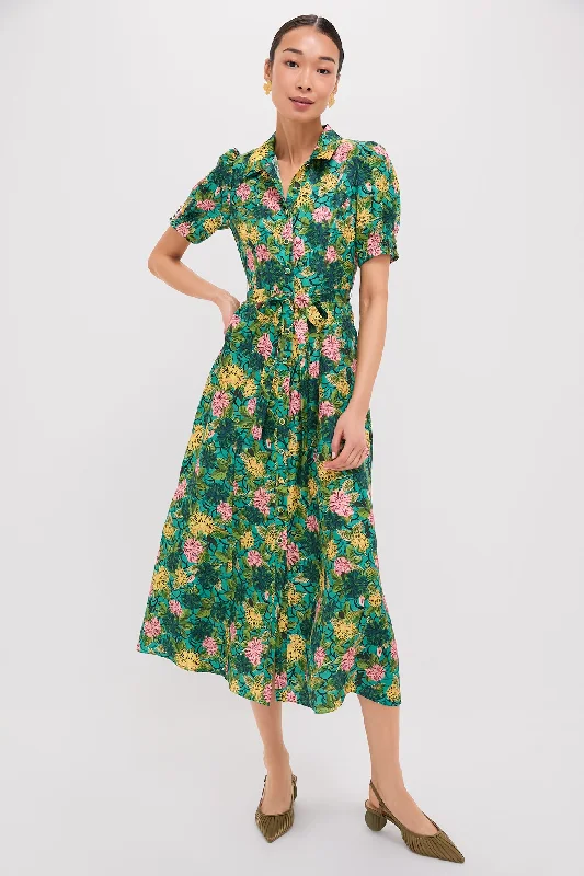 Mini dresses with puff sleeves for a vintage look Lantana River Vanessa D Dress
