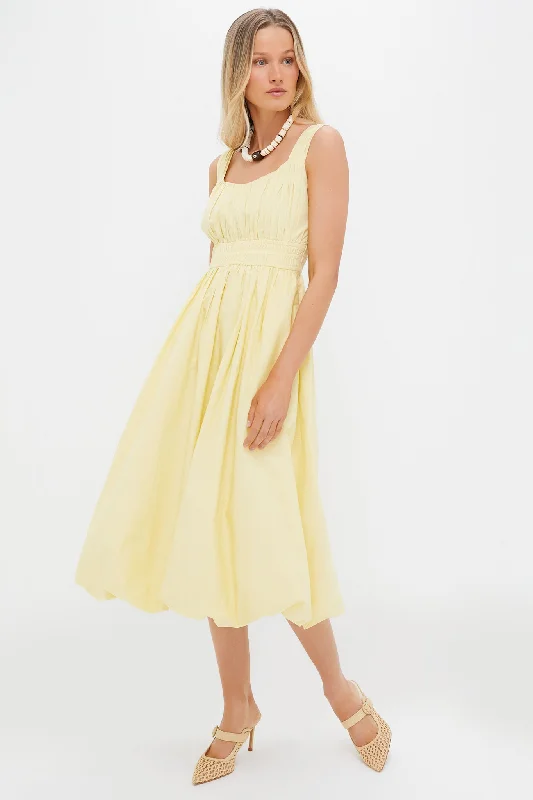 Mini dresses with abstract prints for an artistic look Butter Emmet Poplin Midi Bubble Dress Mini dresses with abstract prints for an artistic look Butter Emmet Poplin Midi Bubble Dress