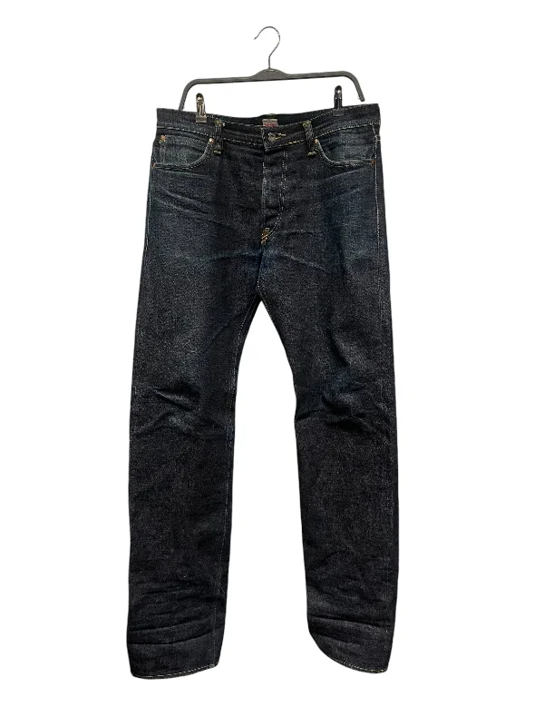 High - rise flare women jeans for a 70s - inspired look SAMURAI JEANS/Straight Pants/34/Denim/NVY/ High - rise flare women jeans for a 70s - inspired look SAMURAI JEANS/Straight Pants/34/Denim/NVY/