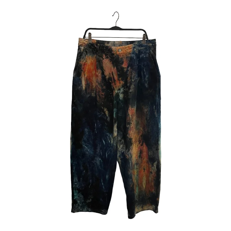 Button - fly women jeans with a traditional touch loutre london/Straight Pants/L/Denim/MLT/All Over Print/tie dye uptopia jeans Button - fly women jeans with a traditional touch loutre london/Straight Pants/L/Denim/MLT/All Over Print/tie dye uptopia jeans
