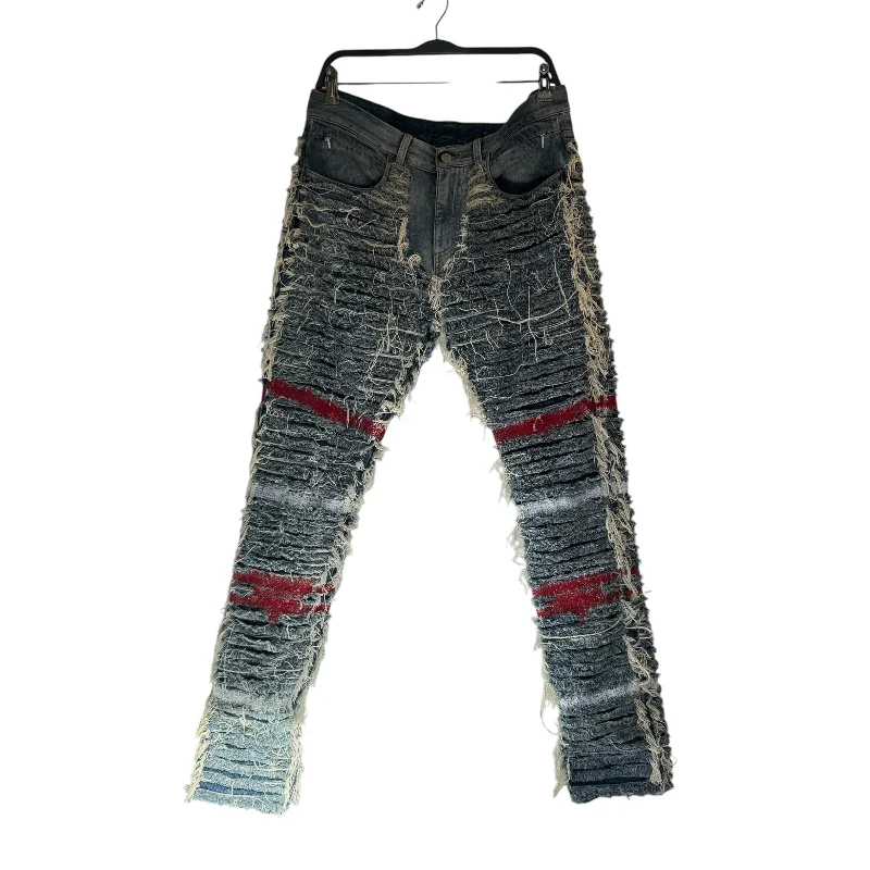 High - waisted women jeans for a flattering silhouette 1017 ALYX 9SM(ALYX)/Pants/32/Denim/BLU/SHREDDED JEANS High - waisted women jeans for a flattering silhouette 1017 ALYX 9SM(ALYX)/Pants/32/Denim/BLU/SHREDDED JEANS