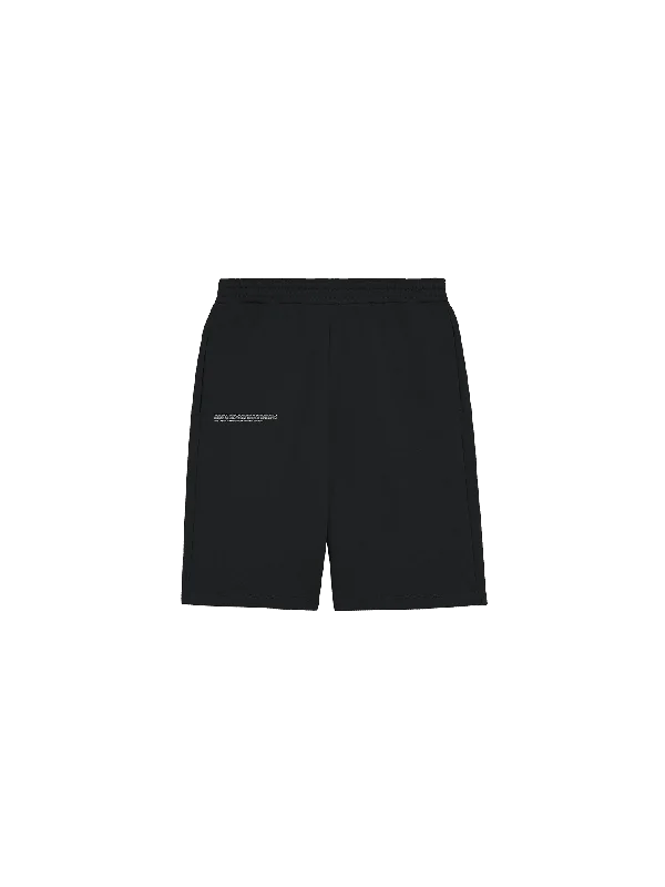 Women's suede fashion pants Womens 365 Midweight Long Shorts—black