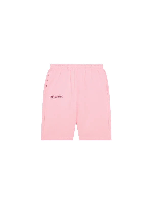 Women's striped business pants Womens 365 Midweight Long Shorts—sakura pink