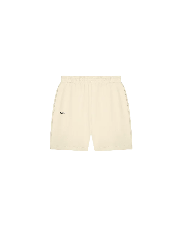 Women's nursing work pants Womens 365 Midweight Mid Length Shorts—travertine-beige