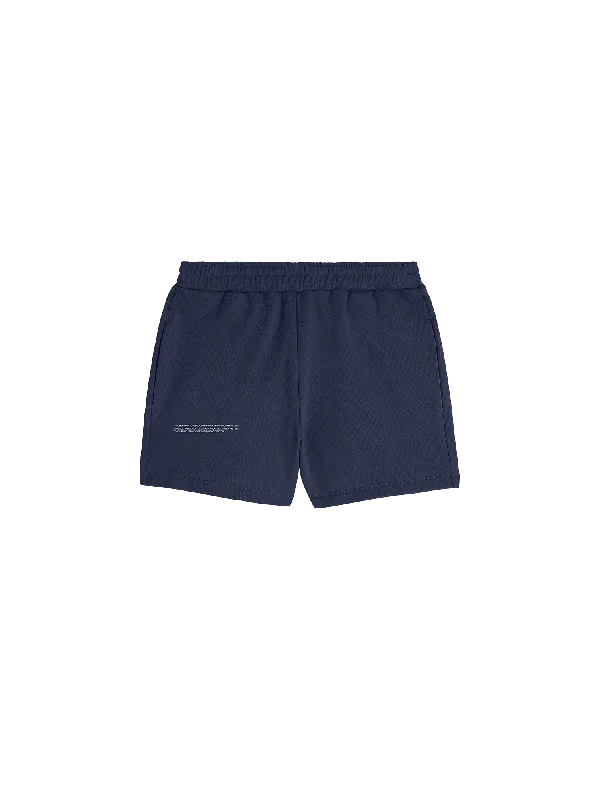 Women's linen summer pants Womens 365 Midweight Shorts—navy blue
