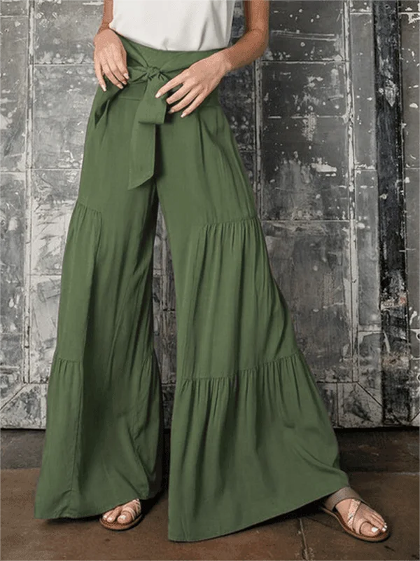 Women's pants for music festivals Casual Loose Wide Leg Women Pants
