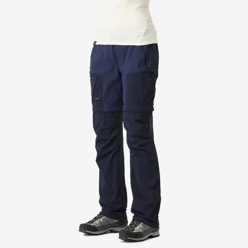 Women's leather moto pants Forclaz Women's MT500 2-in-1 Modular Hiking Pants