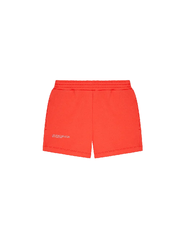 Women's designer brand pants Womens 365 Midweight Shorts—dragon fruit red
