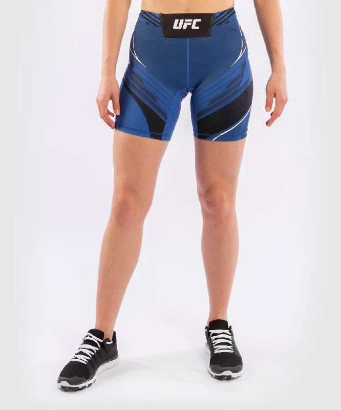 Women's denim shorts - style pants UFC Venum Authentic Fight Night Women's Vale Tudo Shorts - Long Fit - Blue Women's denim shorts - style pants UFC Venum Authentic Fight Night Women's Vale Tudo Shorts - Long Fit - Blue