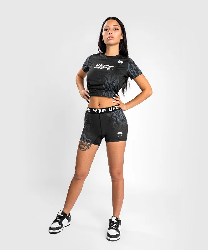 Women's printed floral pants UFC Venum Authentic Fight Week Women's Performance Vale Tudo Shorts - Black Women's printed floral pants UFC Venum Authentic Fight Week Women's Performance Vale Tudo Shorts - Black
