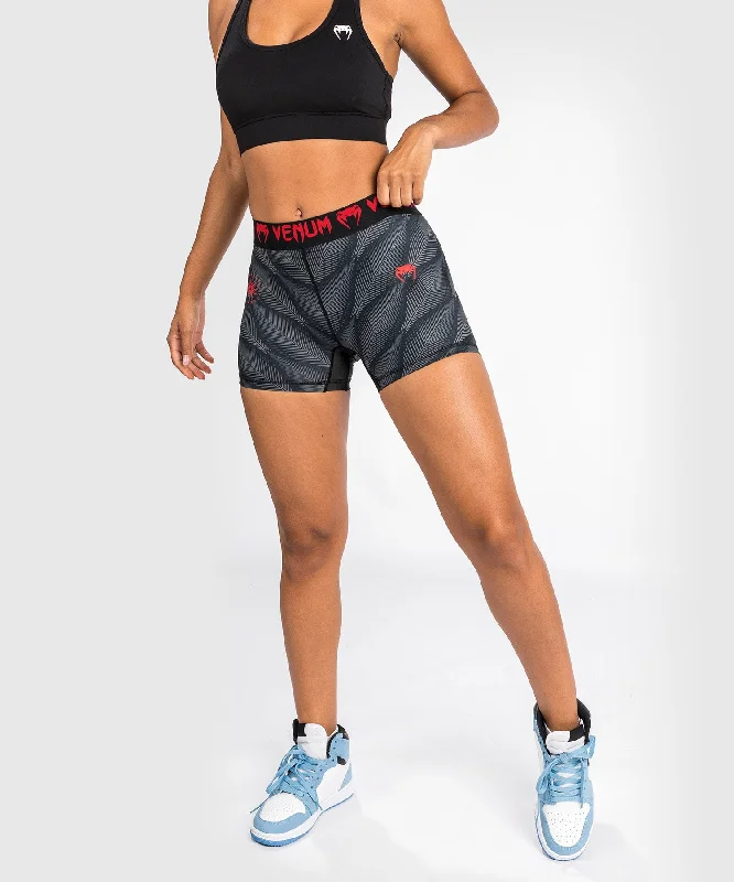 Women's pants for music festivals Venum Phantom Compression Shorts - For Women - Black/Red Women's pants for music festivals Venum Phantom Compression Shorts - For Women - Black/Red