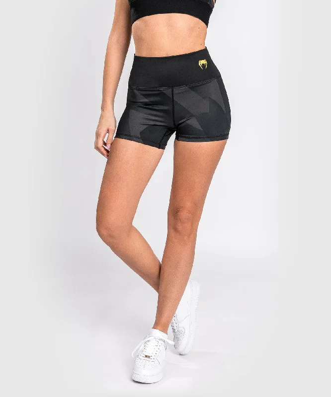 Women's pants for theme park visits Venum Razor Compression Shorts - For Women - Black/Gold Women's pants for theme park visits Venum Razor Compression Shorts - For Women - Black/Gold