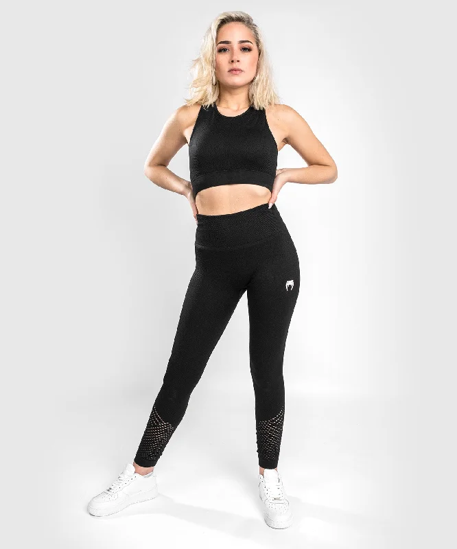 Women's pants with reflective strips Venum Sparring Seamless 7/8 Leggings - For Women - Black Women's pants with reflective strips Venum Sparring Seamless 7/8 Leggings - For Women - Black