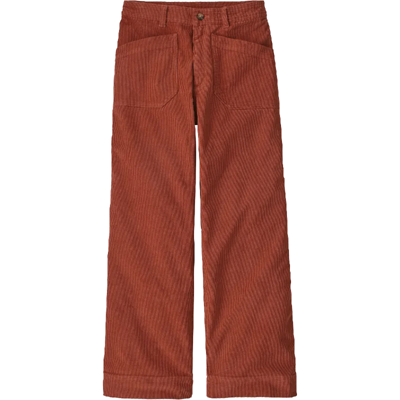 Women's pants for snowboarding Women's Wide-Leg Cord Pants