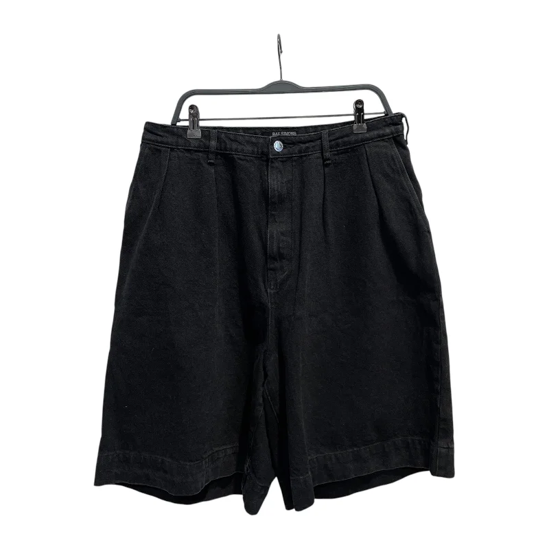 Plus Size Women's Stretch Cotton Athletic Shorts with Side Pockets for Workout Sessions RAF SIMONS/Shorts/31/Cotton/BLK/SS22 Wide leg denim shorts Plus Size Women's Stretch Cotton Athletic Shorts with Side Pockets for Workout Sessions RAF SIMONS/Shorts/31/Cotton/BLK/SS22 Wide leg denim shorts