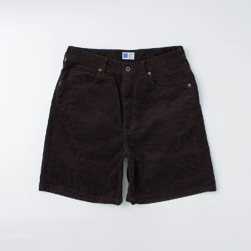 Plus - size women jeans for a comfortable and stylish fit JAPAN BLUE JEANS / J312571 CALIF Summer Corduroy Baggy Shorts Plus - size women jeans for a comfortable and stylish fit JAPAN BLUE JEANS / J312571 CALIF Summer Corduroy Baggy Shorts