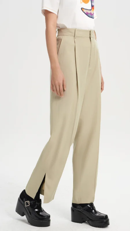 High - Waisted Women Shorts for a Retro and Flattering Look  Tailored Pants