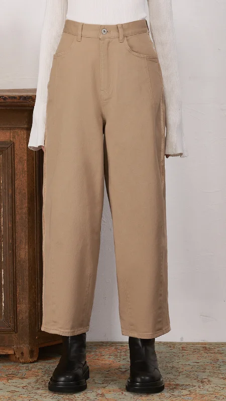 High - Waisted Women Shorts for a Retro and Flattering Look  Straight Cut Pants