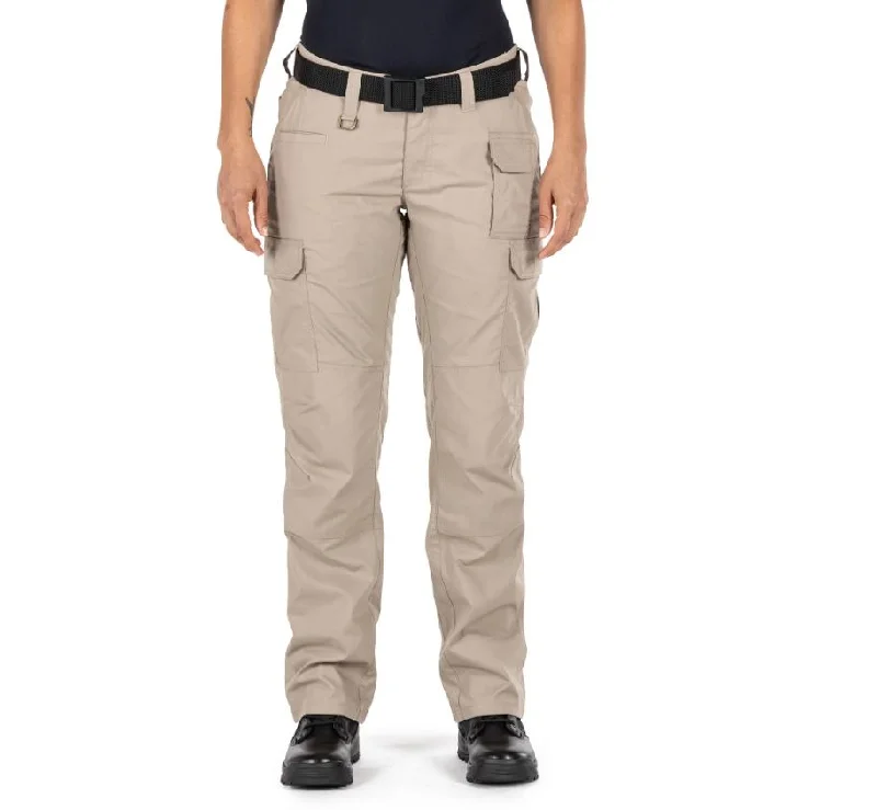 Women's Cargo Jogger Pants in Charcoal with Reflective Stripes for Nighttime Exercises 5.11 Tactical Women's ABR Pro 7 Pocket Cargo Pant Women's Cargo Jogger Pants in Charcoal with Reflective Stripes for Nighttime Exercises 5.11 Tactical Women's ABR Pro 7 Pocket Cargo Pant