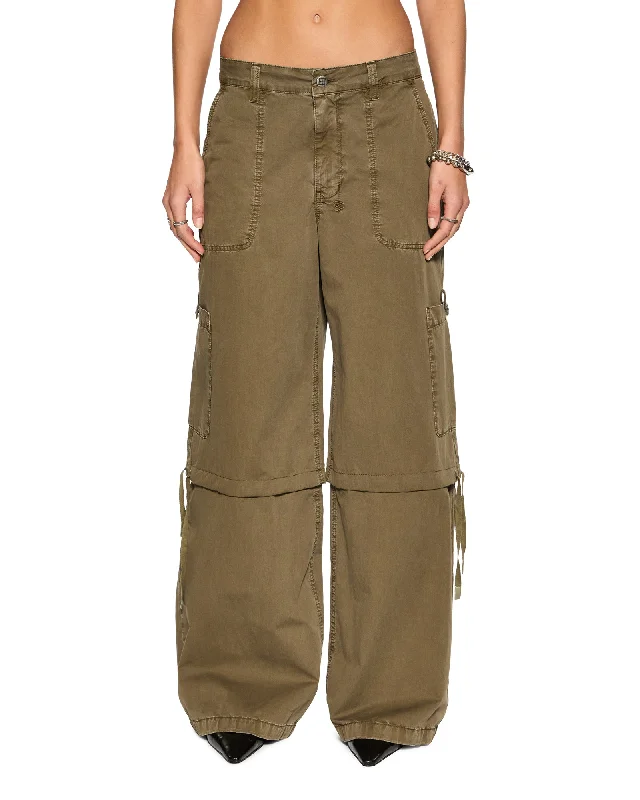 Plus Size Women's Elastic - Waist Cargo Pants in Navy Blue for Comfortable Everyday Wear BAGGY CARGO KHAKI Plus Size Women's Elastic - Waist Cargo Pants in Navy Blue for Comfortable Everyday Wear BAGGY CARGO KHAKI