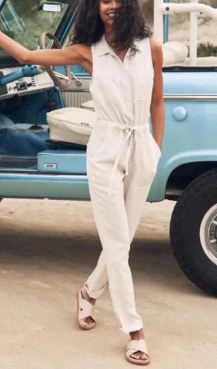 Women jumpsuits with pocket details for added functionality and convenience Bella Dahl Sierra Pocket Jumpsuit Women jumpsuits with pocket details for added functionality and convenience Bella Dahl Sierra Pocket Jumpsuit