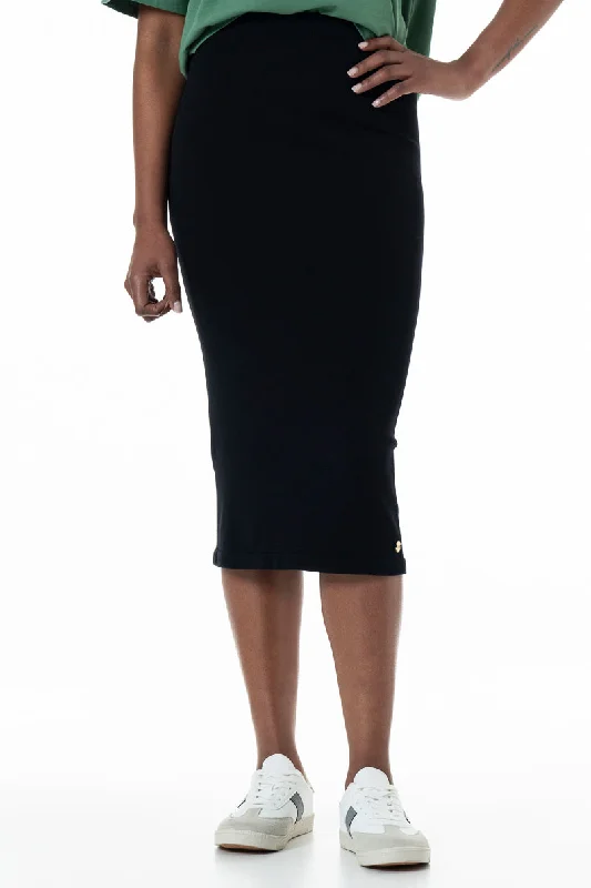 Printed Graphic Women's Sweatpants in Purple with Inspirational Quotes for a Motivating Look Bodycon Skirt _ 152015 _ Black